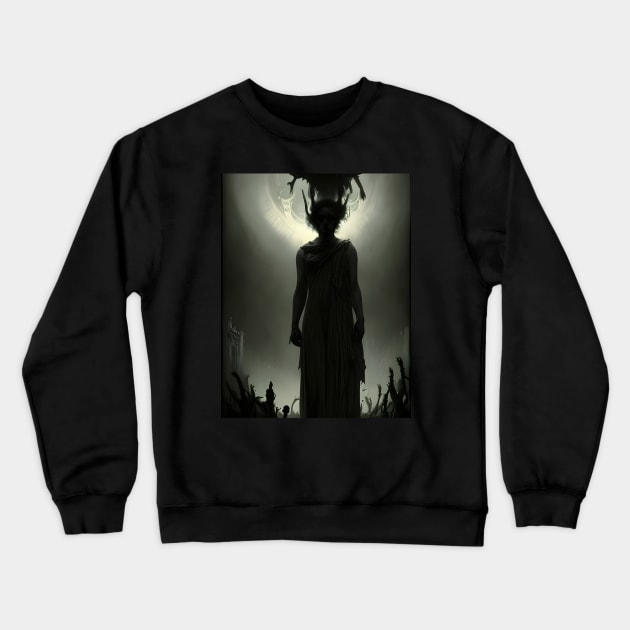 The Dark One Crewneck Sweatshirt by Lyvershop